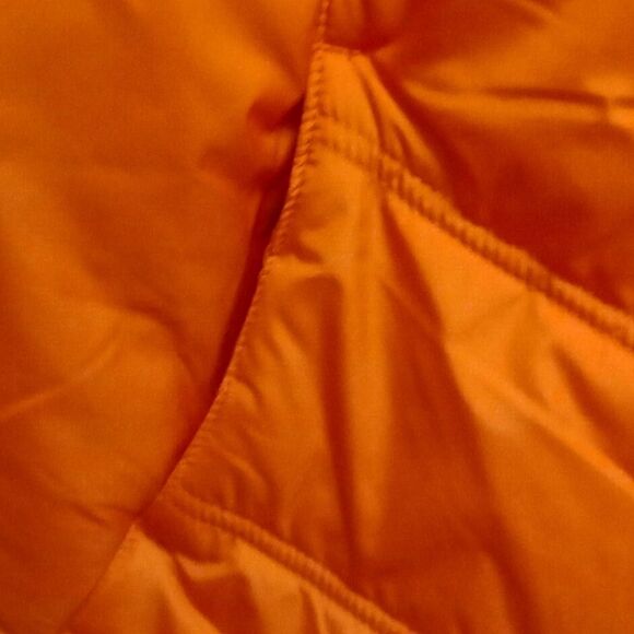 ❄️Athletic Works women's orange puffer jacket size XL - Picture 3 of 6